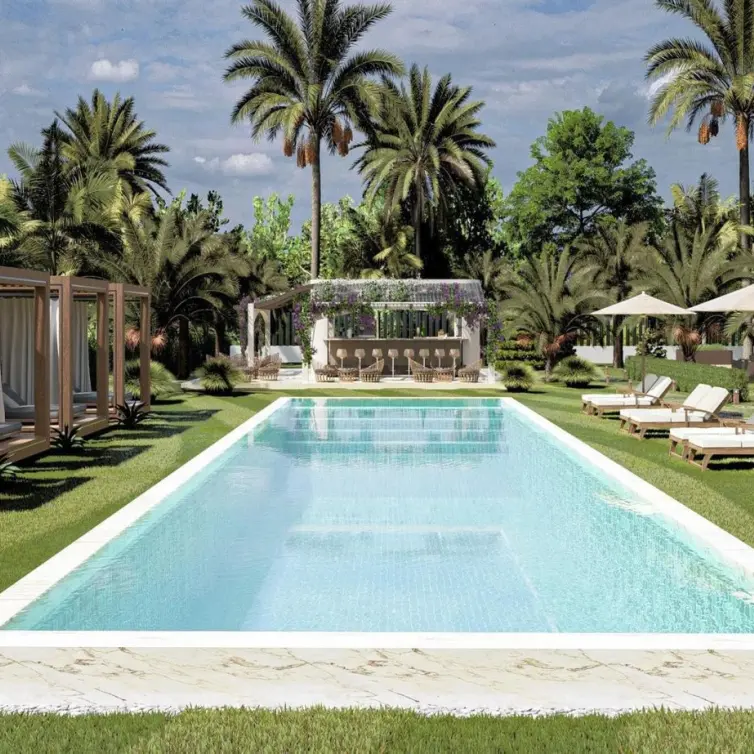 Venta de parcela residencial en Guadalmina Baja