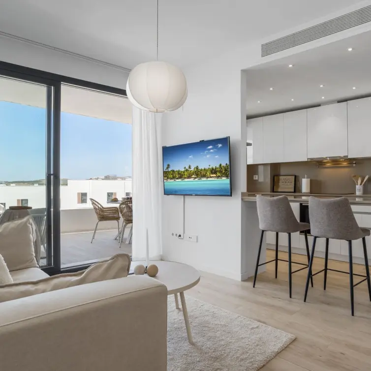 Venta de apartamento en planta media en Estepona
