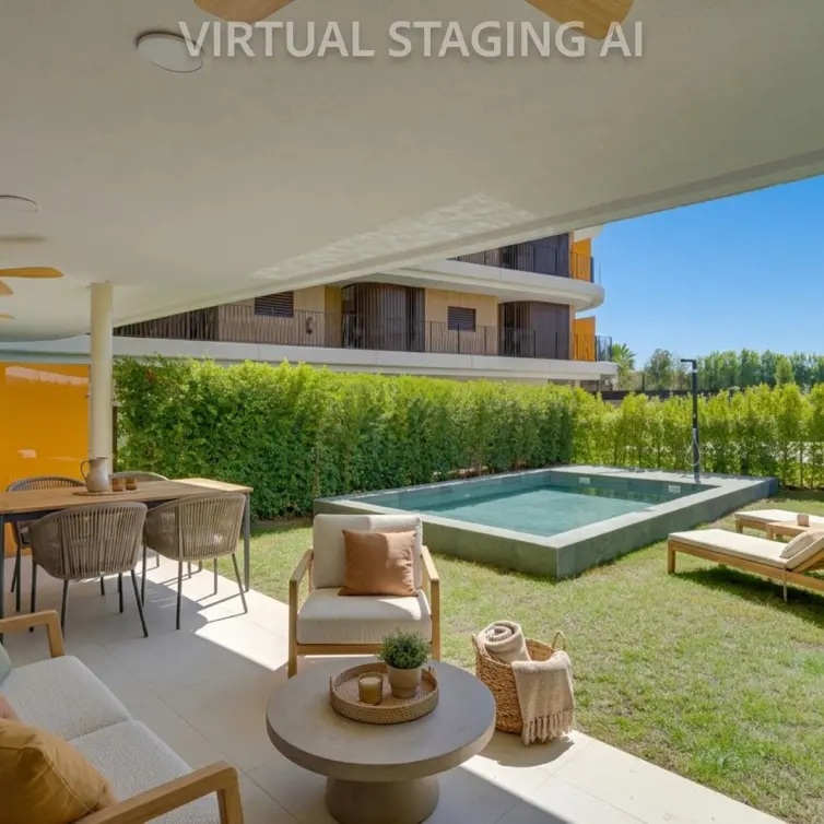 Sale of ground floor apartment in Higueron
