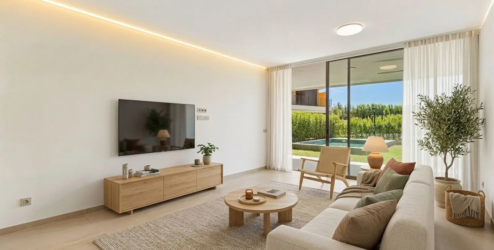 Sale of ground floor apartment in Higueron 3