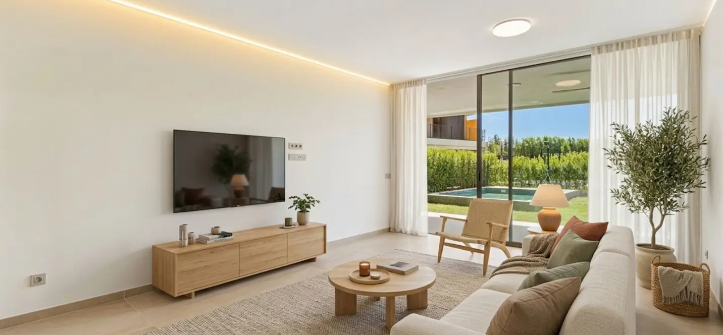 Sale of ground floor apartment in Higueron 2