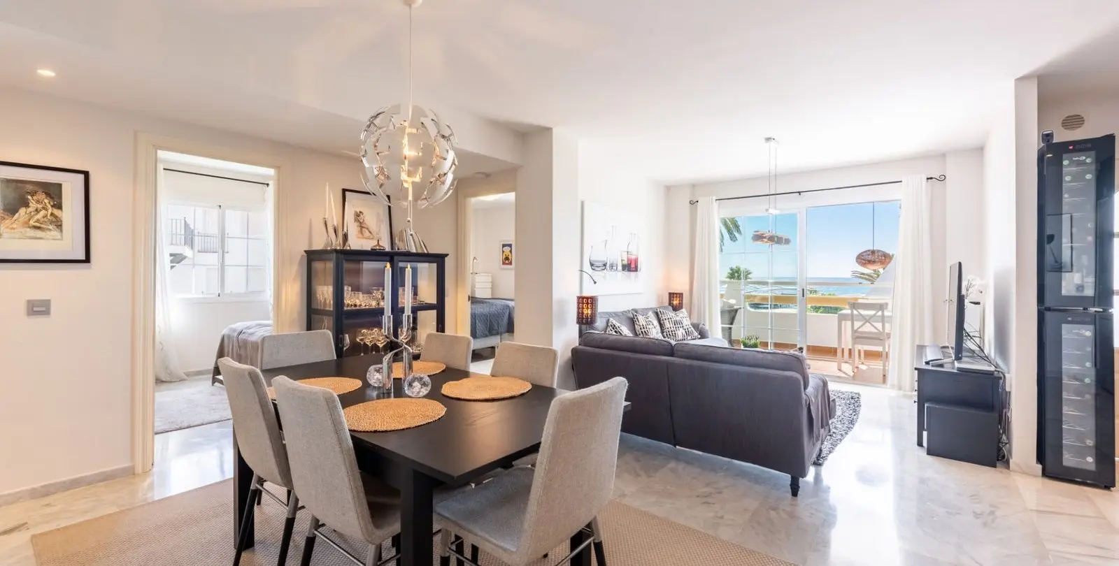 Venta de apartamento en planta media en San Pedro de Alcántara 5