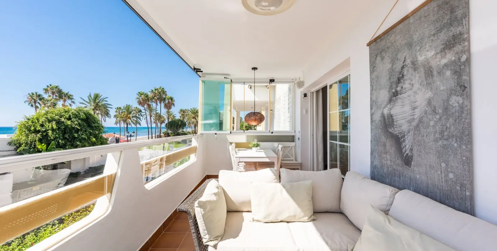 Venta de apartamento en planta media en San Pedro de Alcántara 9