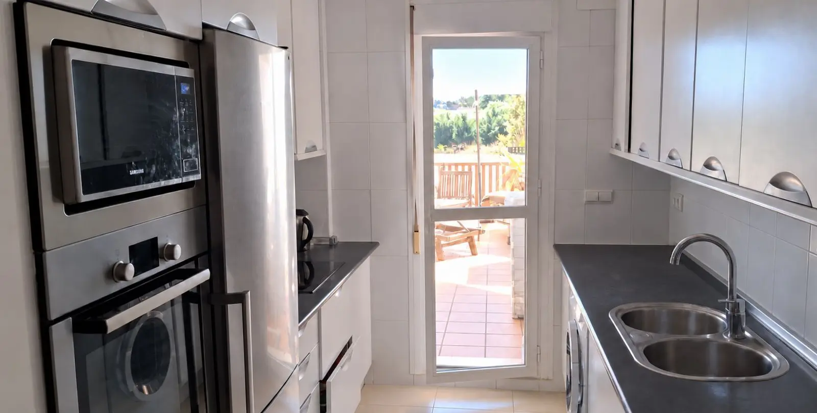 Venta de apartamento en planta baja en Miraflores 8