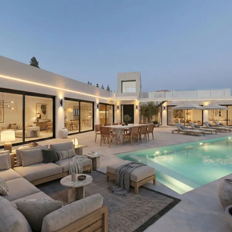 Venta de villa independiente en El Chaparral