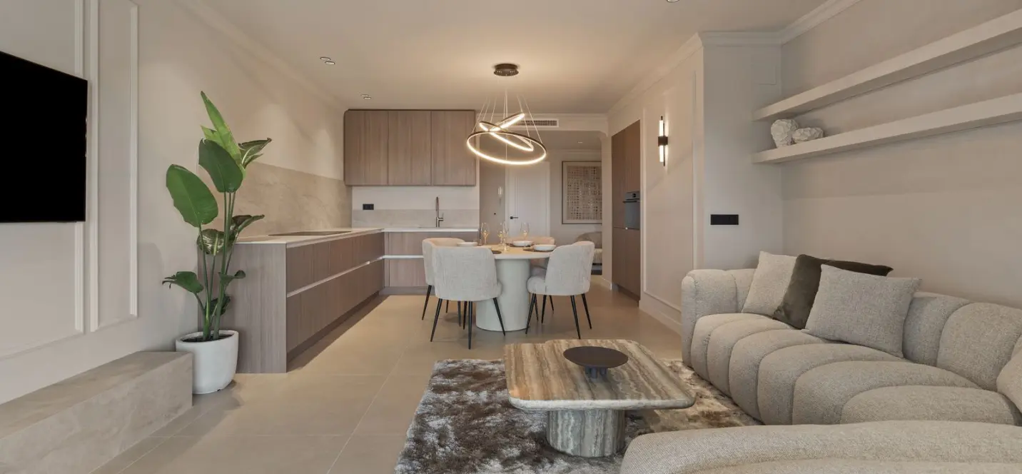 Venta de apartamento en planta media en Benahavís 3