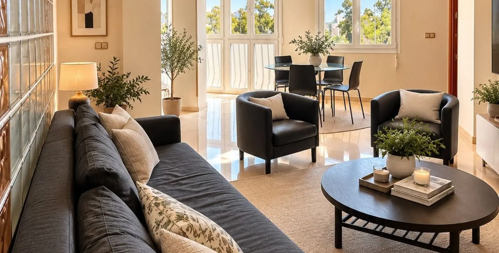 Venta de apartamento en planta media en Perchel Sur 1