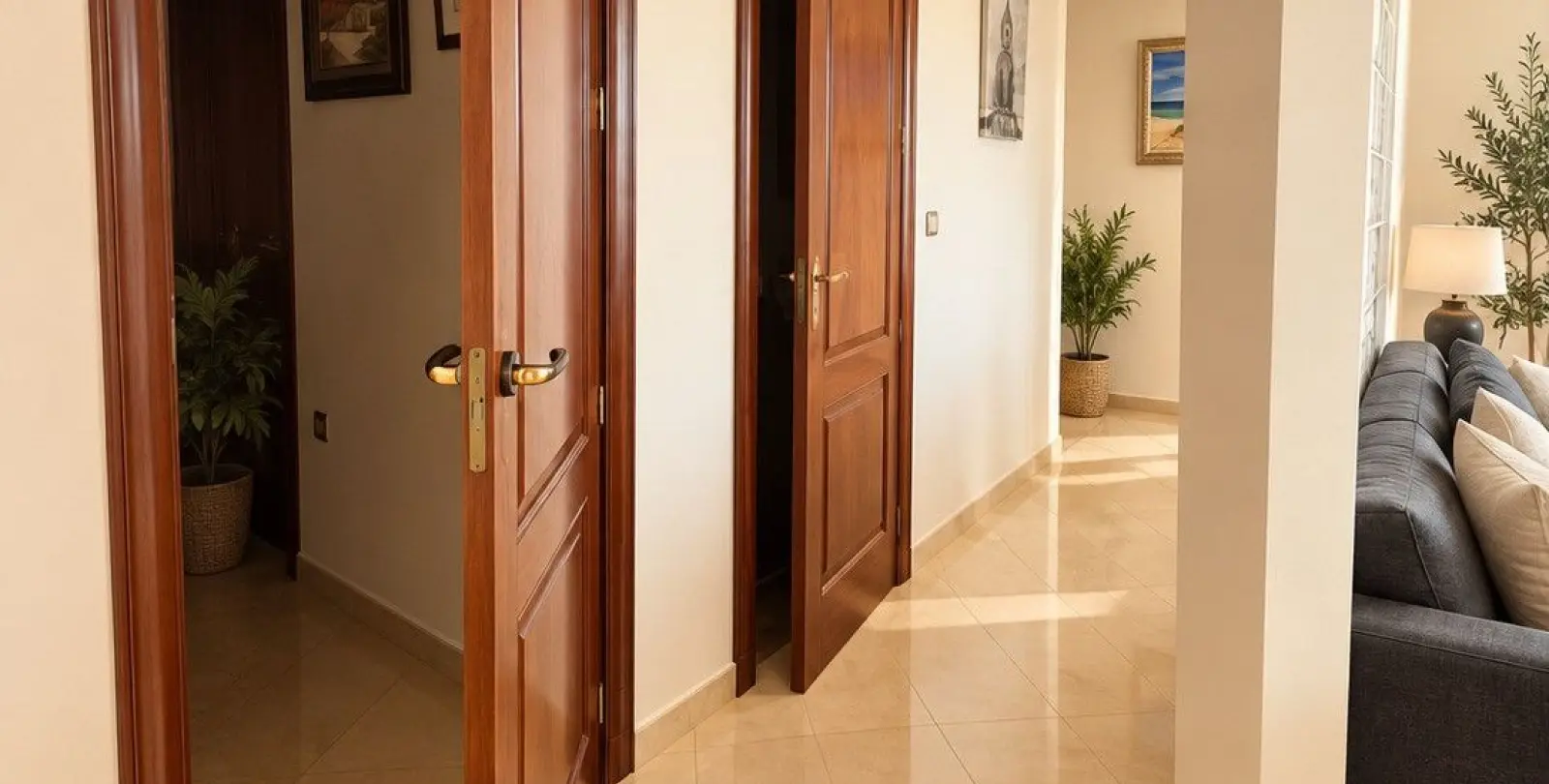Venta de apartamento en planta media en Perchel Sur 4