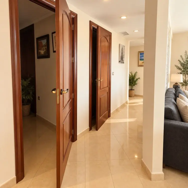 Venta de apartamento en planta media en Perchel Sur
