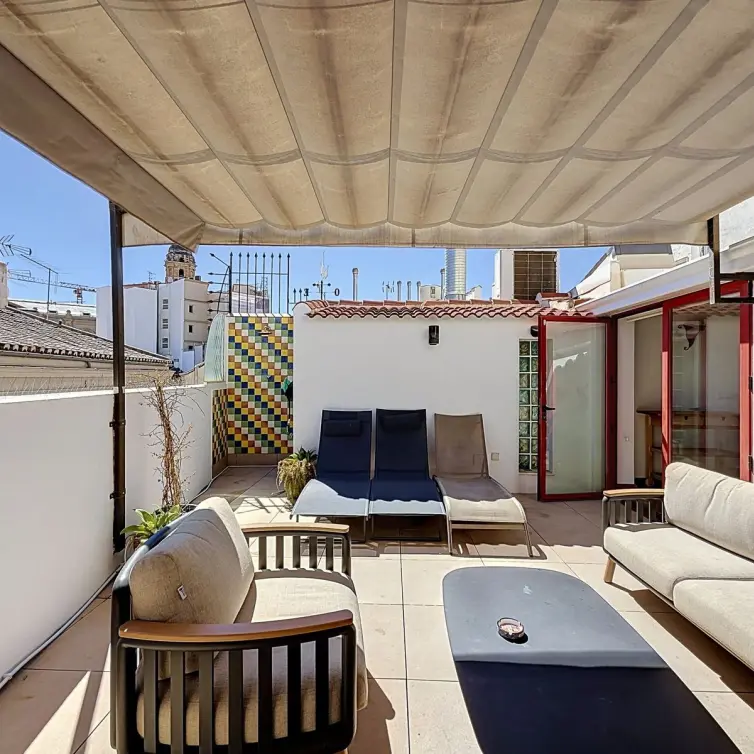 Venta de ático dúplex en Málaga Centro