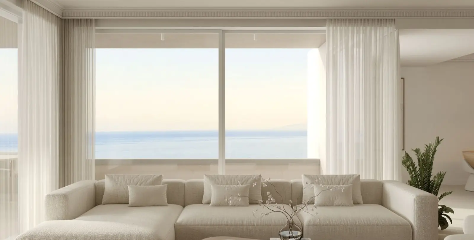 Venta de apartamento en planta media en New Golden Mile 10