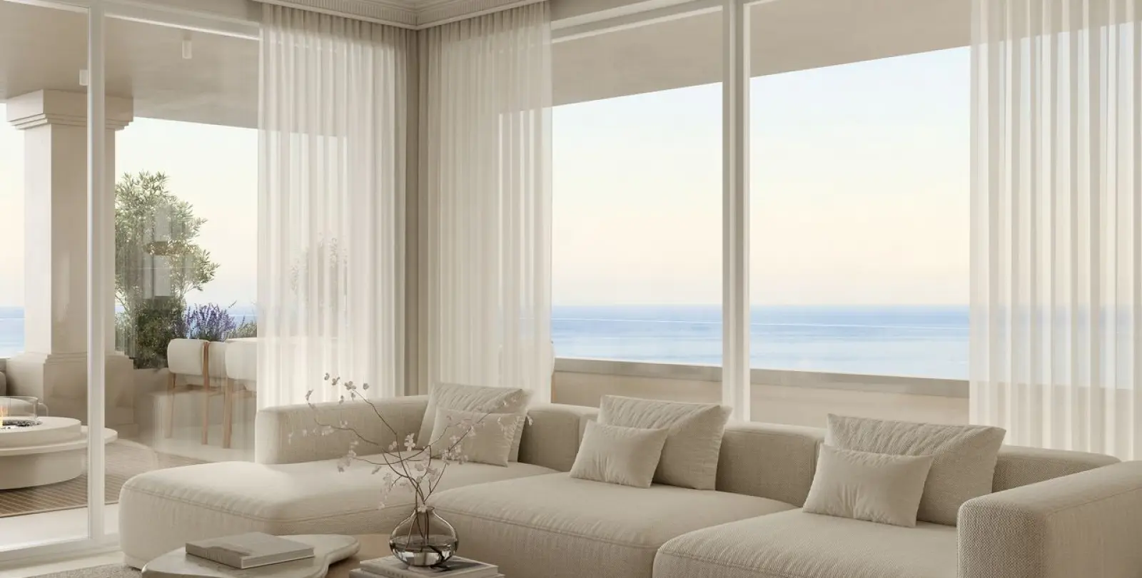 Venta de apartamento en planta media en New Golden Mile 12