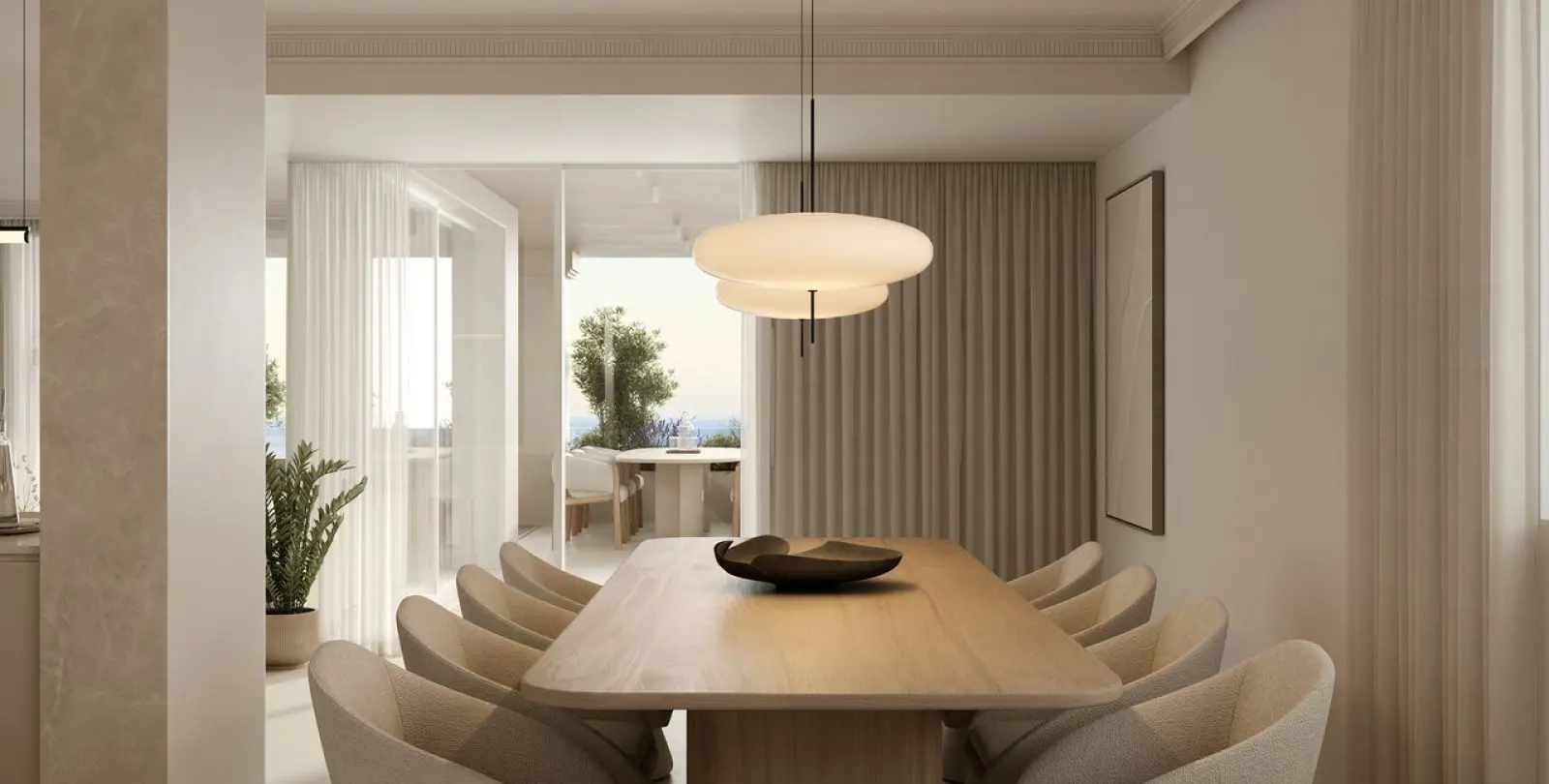 Venta de apartamento en planta media en New Golden Mile 21
