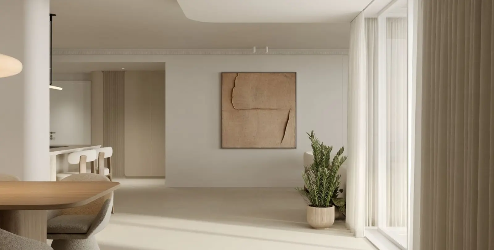 Venta de apartamento en planta media en New Golden Mile 32
