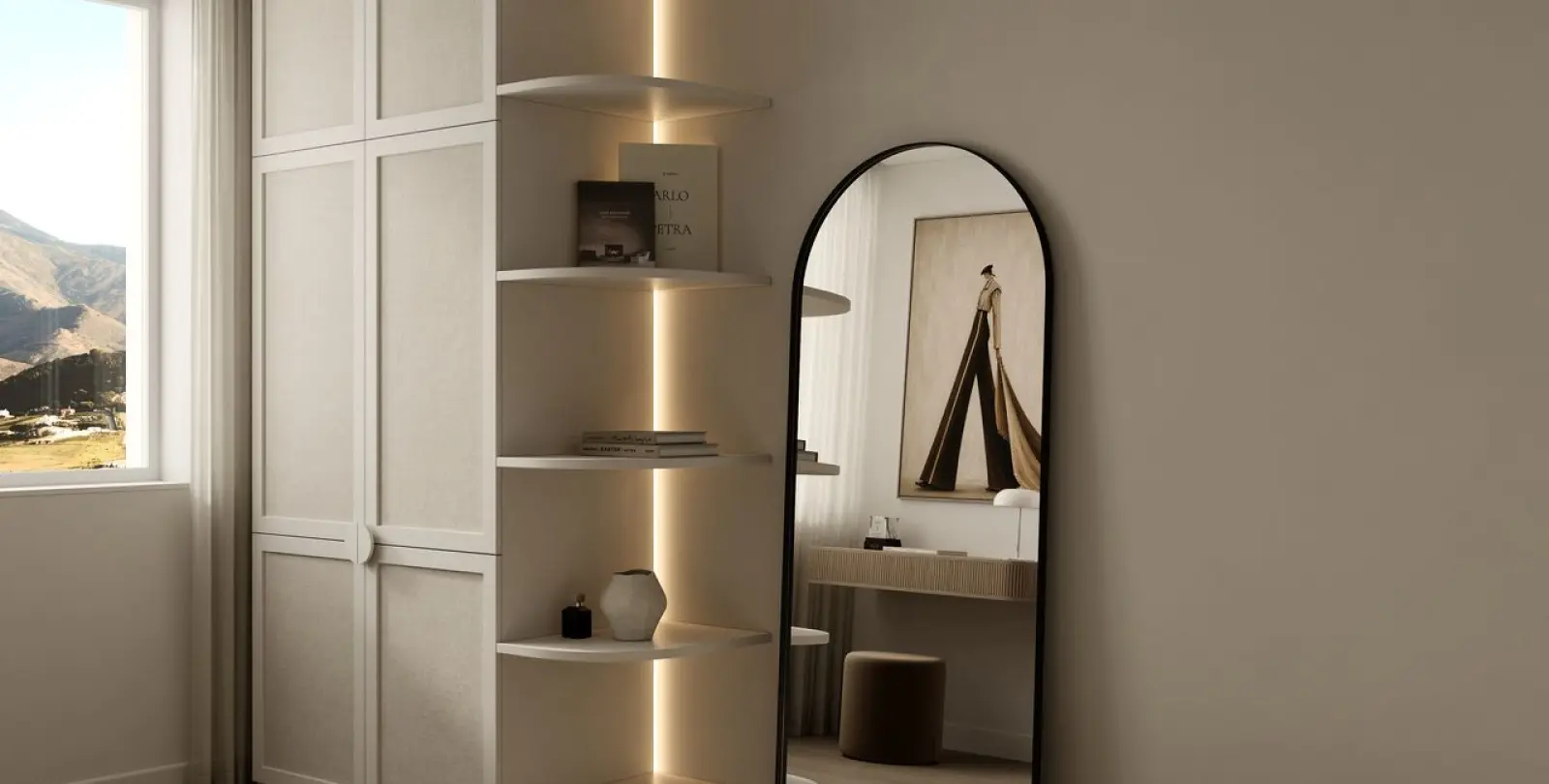 Venta de apartamento en planta media en New Golden Mile 51