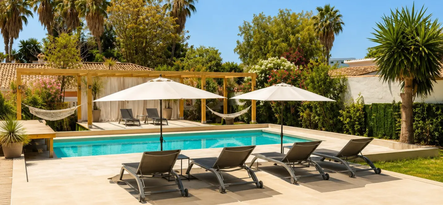 Short-term rent of detached villa in San Pedro de Alcántara 0