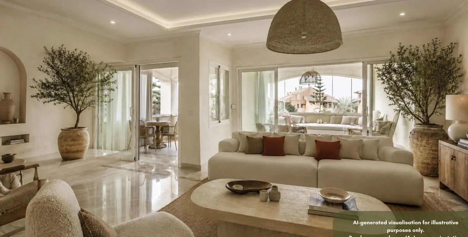 Venta de apartamento en planta media en Bahía de Marbella 5