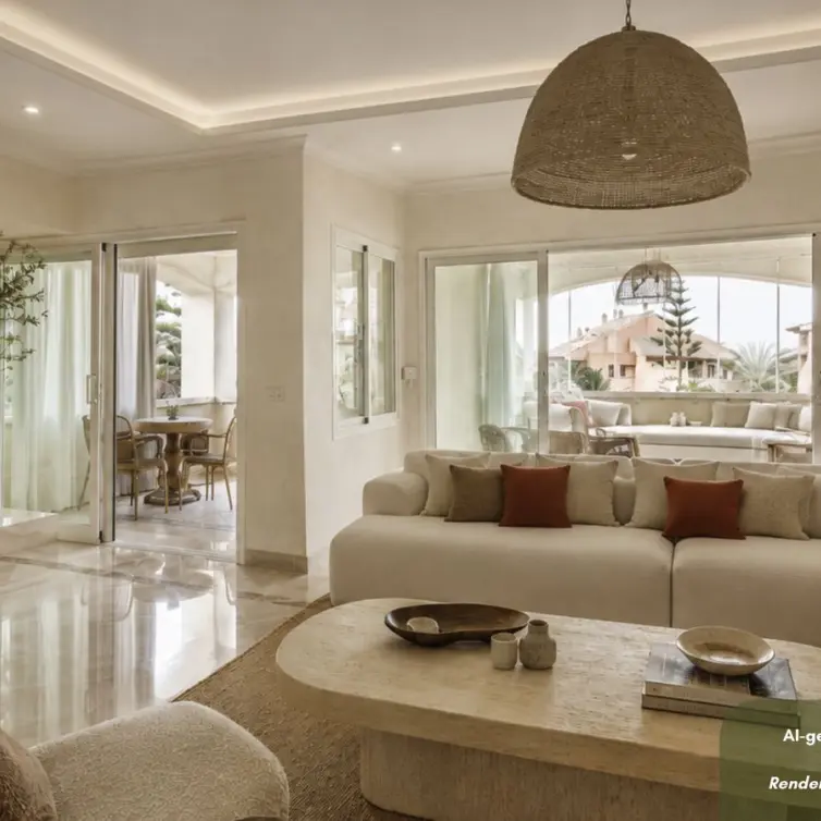 Venta de apartamento en planta media en Bahía de Marbella