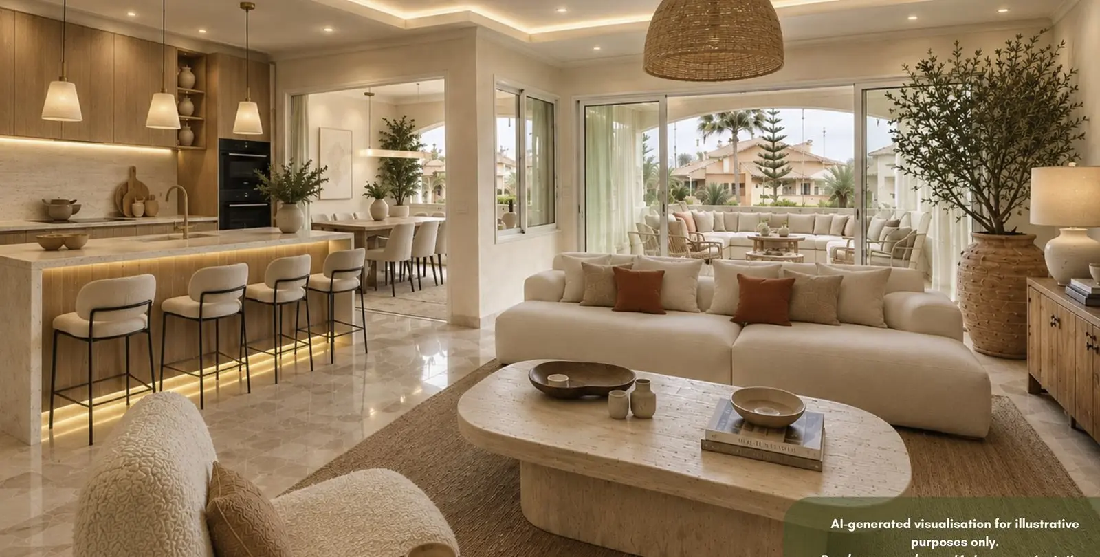 Venta de apartamento en planta media en Bahía de Marbella 24
