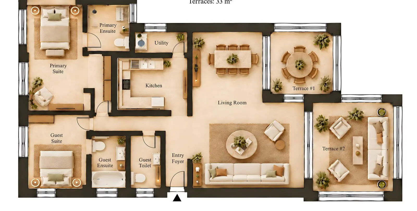 Venta de apartamento en planta media en Bahía de Marbella 50