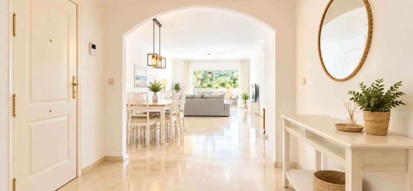 Sale of middle floor apartment in Elviria 1