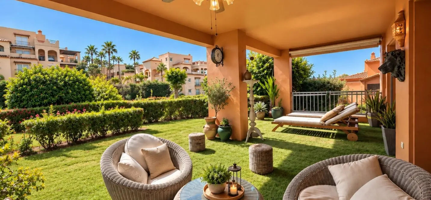 Sale of ground floor apartment in Estepona 0