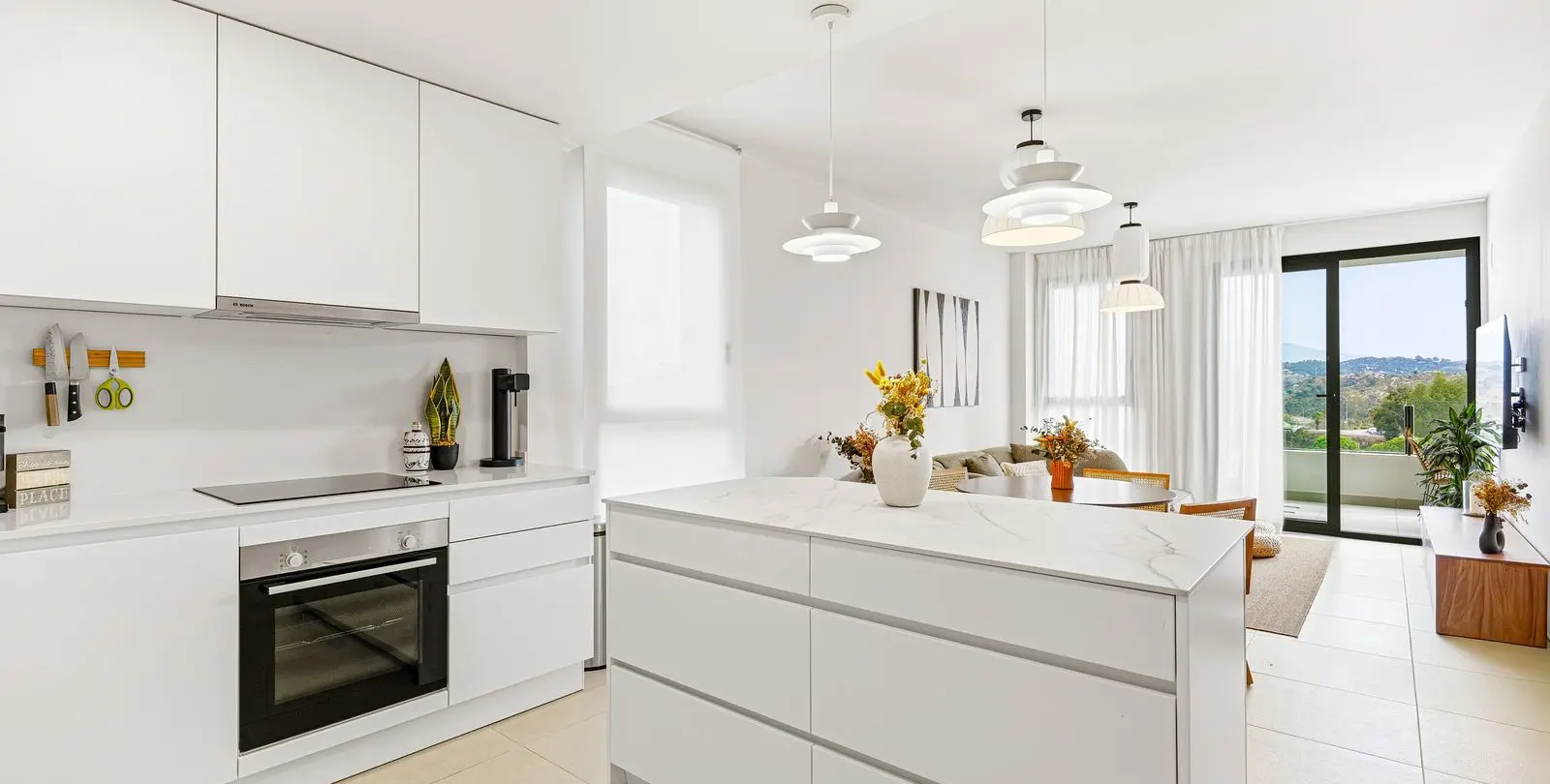 Venta de apartamento en planta media en Calanova Golf 6
