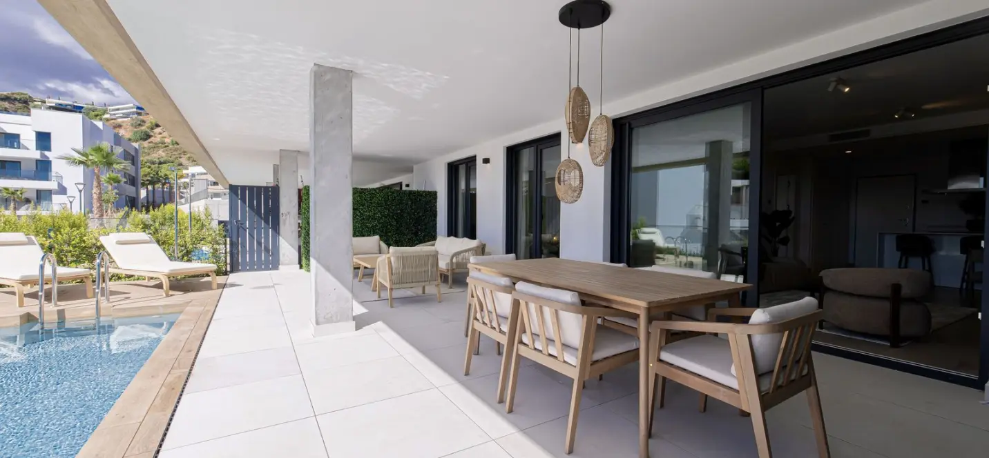 Alquiler a largo plazo de apartamento en planta baja en Altos de los Monteros 2