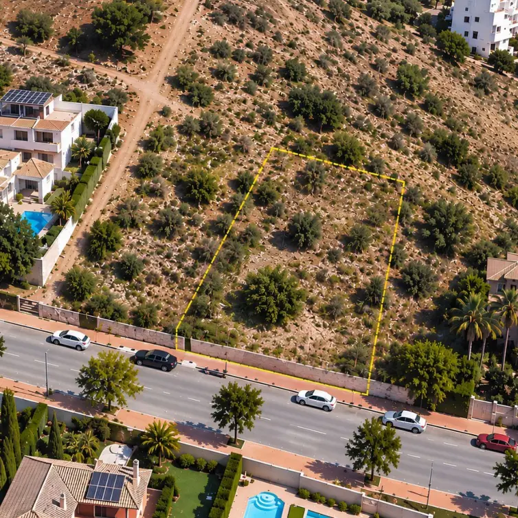 Venta de parcela residencial en Torrequebrada