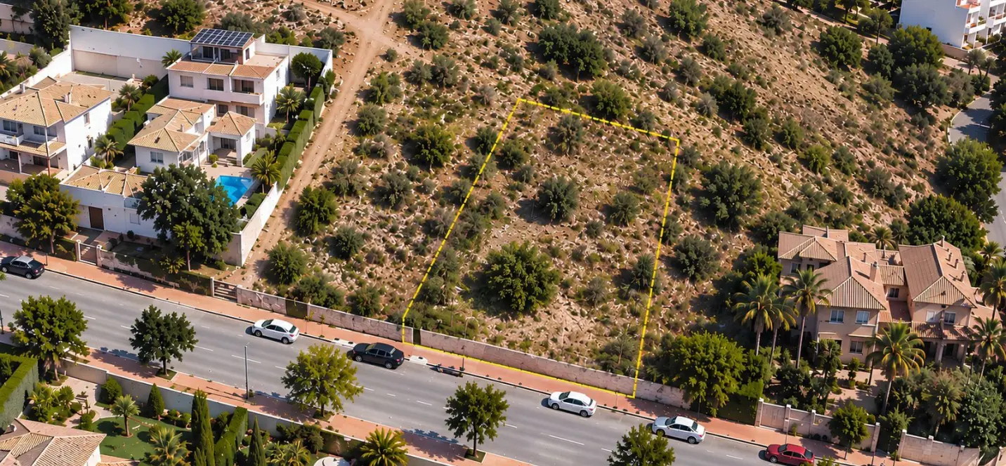 Venta de parcela residencial en Torrequebrada 2