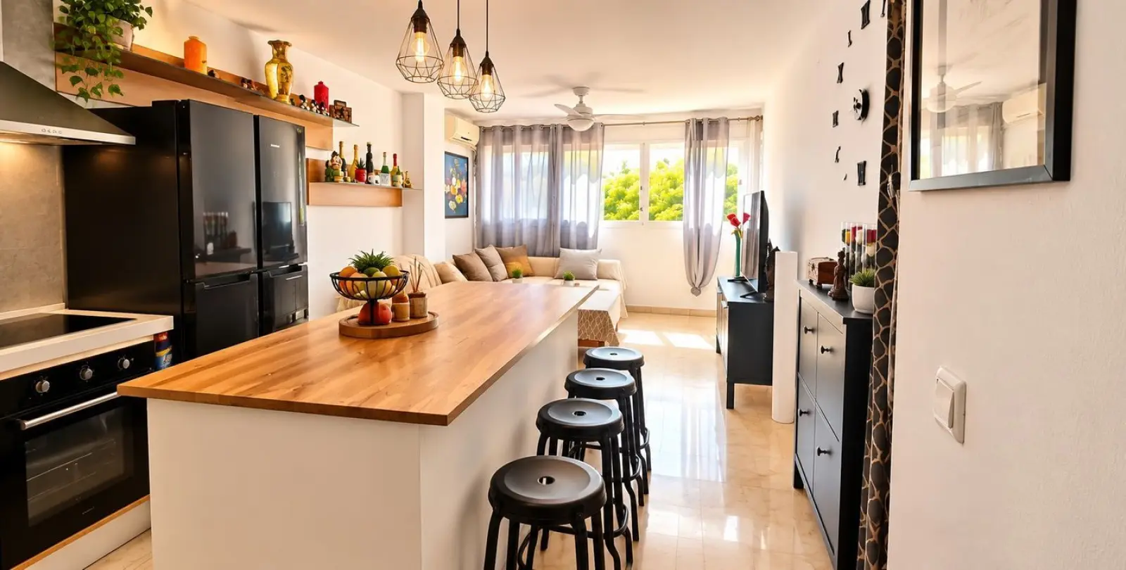 Venta de apartamento en planta media en Estepona 2