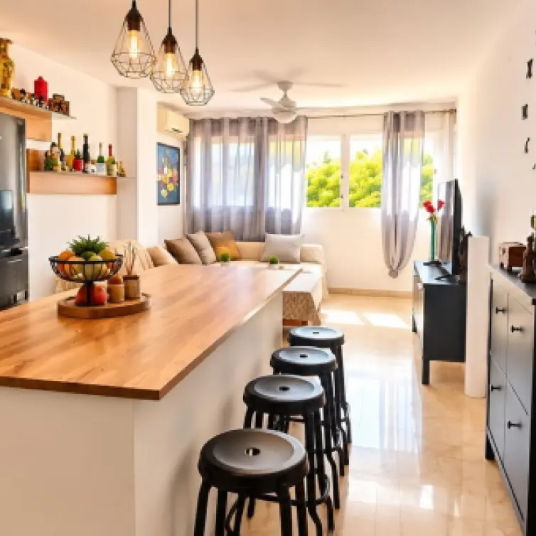 Venta de apartamento en planta media en Estepona