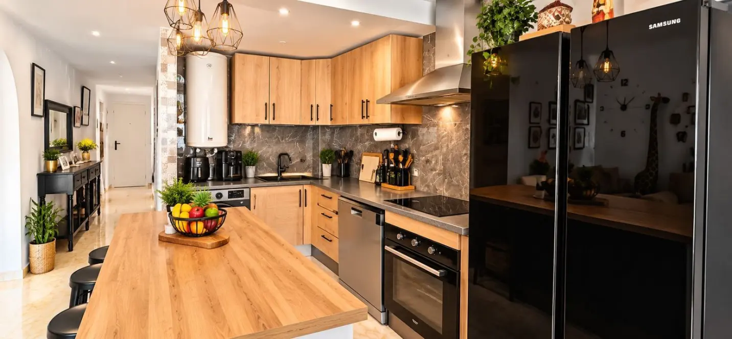 Venta de apartamento en planta media en Estepona 2
