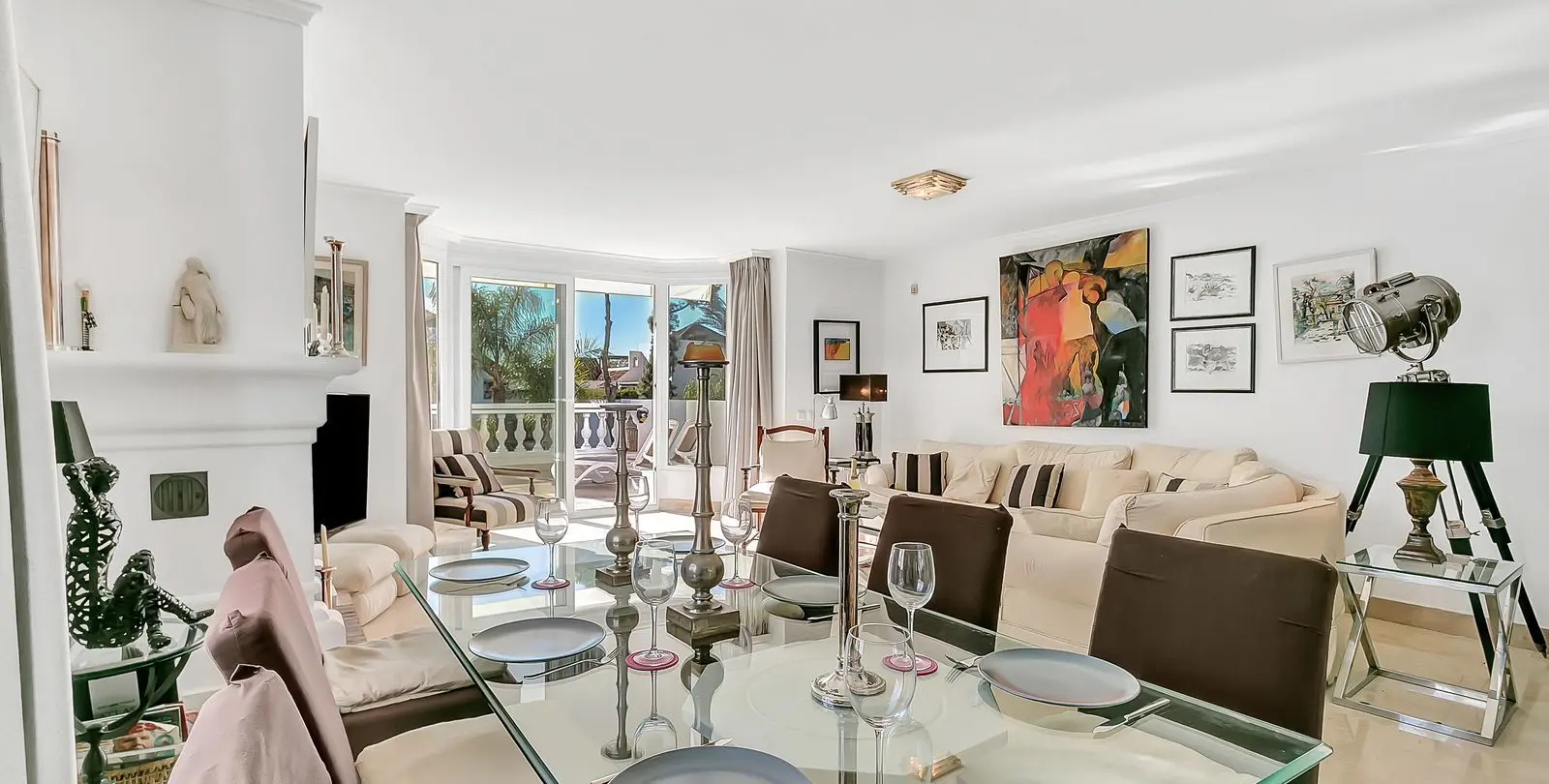 Venta de apartamento en planta media en Elviria 5