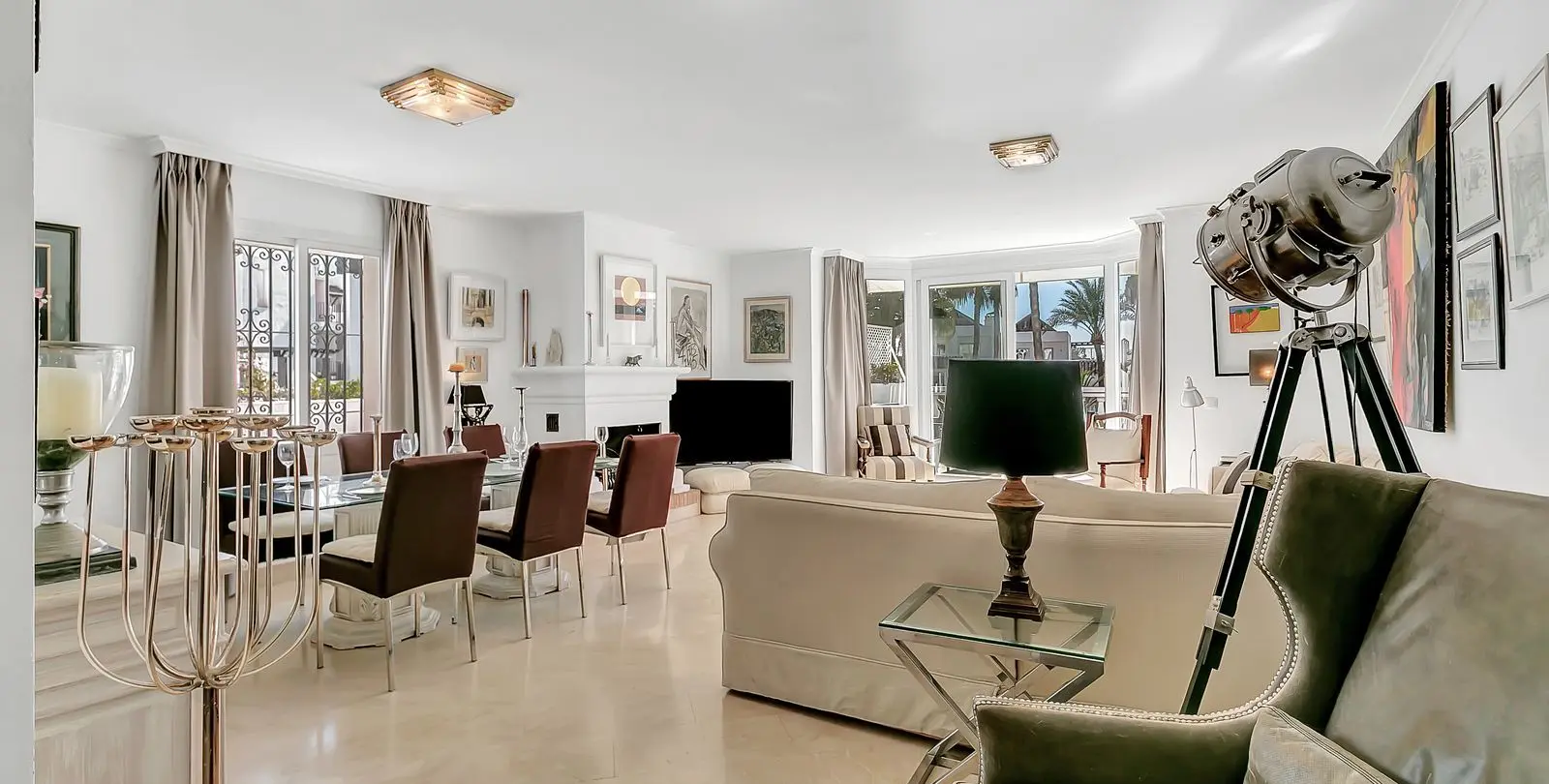 Venta de apartamento en planta media en Elviria 11