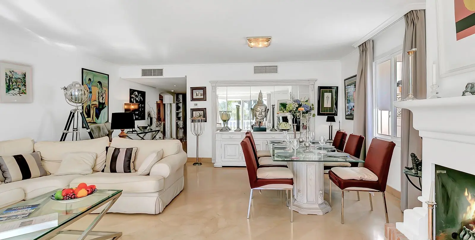 Venta de apartamento en planta media en Elviria 13