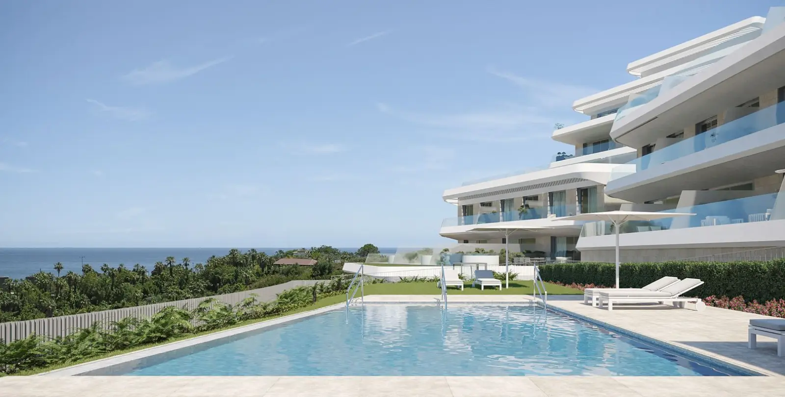 Venta de apartamento en planta media en Estepona 1