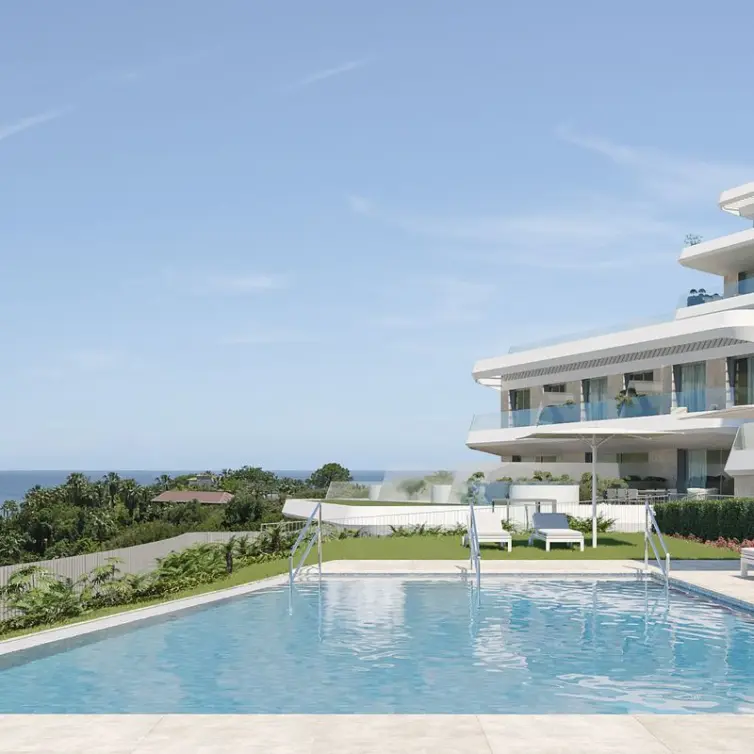 Venta de apartamento en planta media en Estepona
