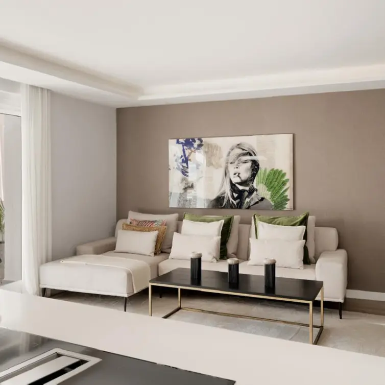 Long-term rent of middle floor apartment in Nueva Andalucía
