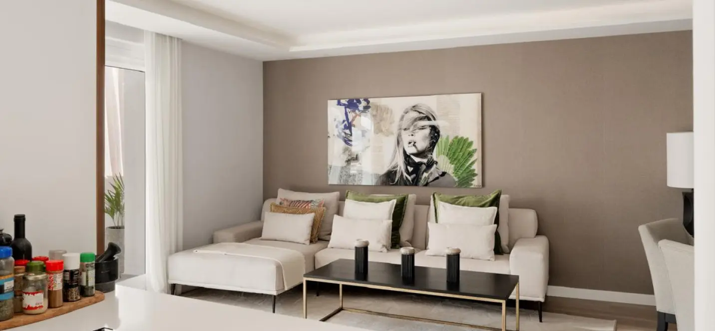 Long-term rent of middle floor apartment in Nueva Andalucía 2