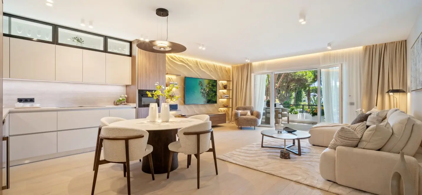 Venta de apartamento en planta media en El Presidente 2