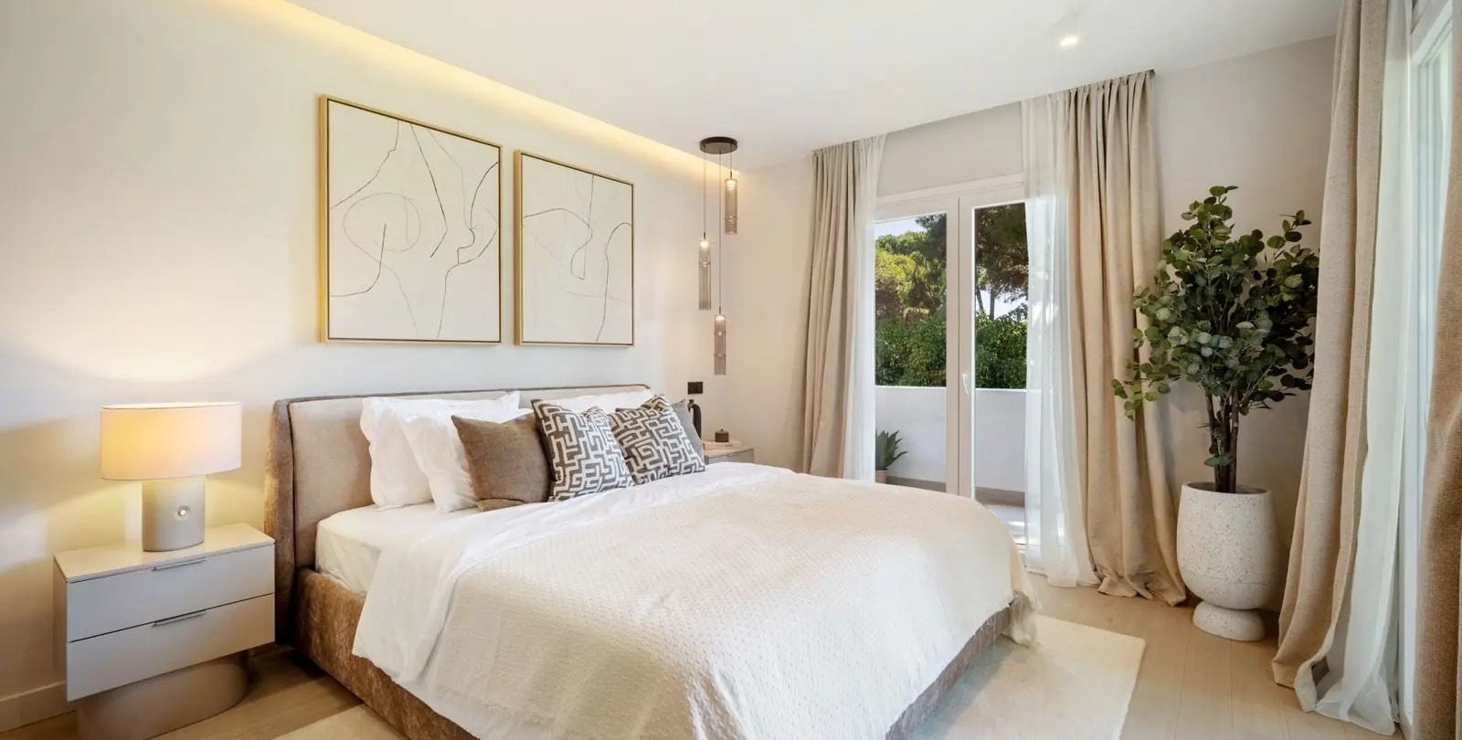 Venta de apartamento en planta media en El Presidente 9