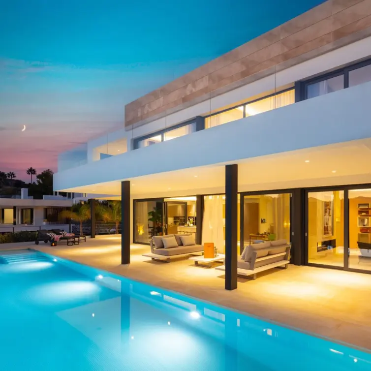 Venta de villa independiente en Nueva Andalucía