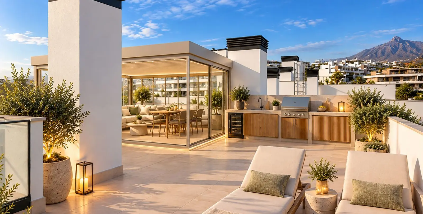 Продажа двухуровневого пентхауса в Estepona 29
