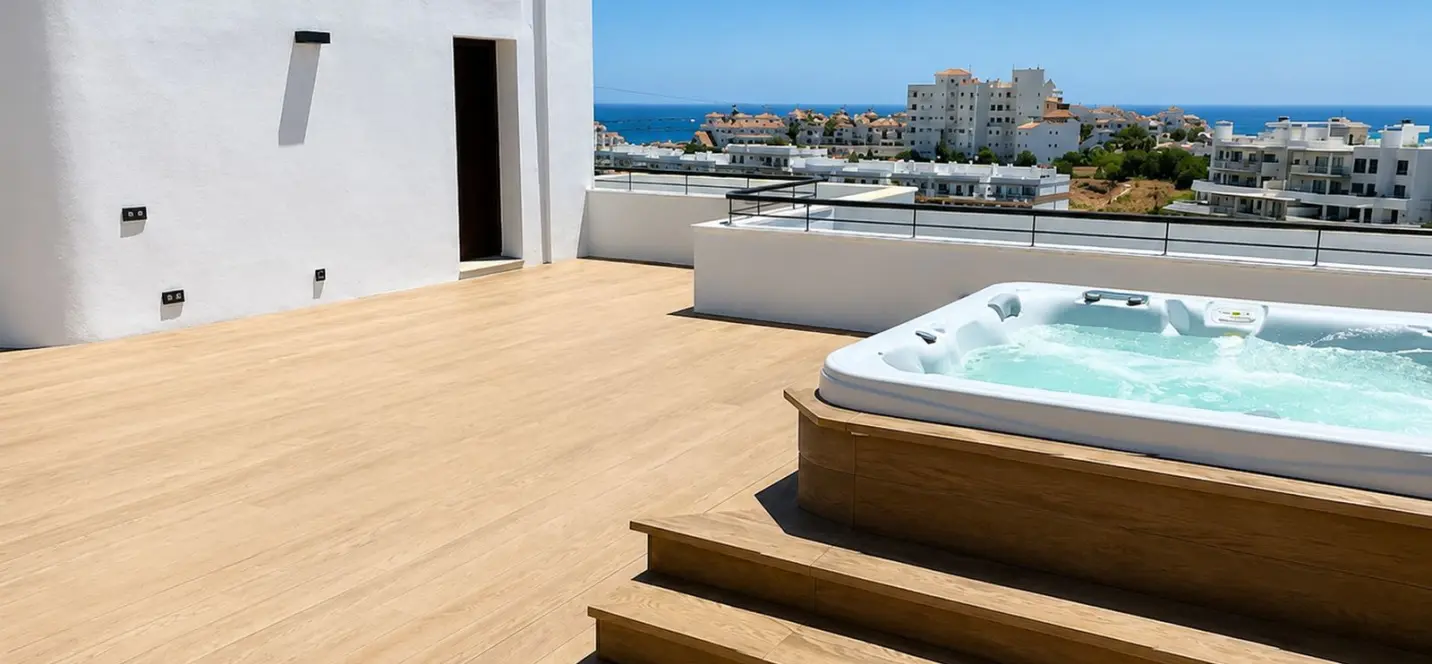 Продажа двухуровневого пентхауса в Estepona 0