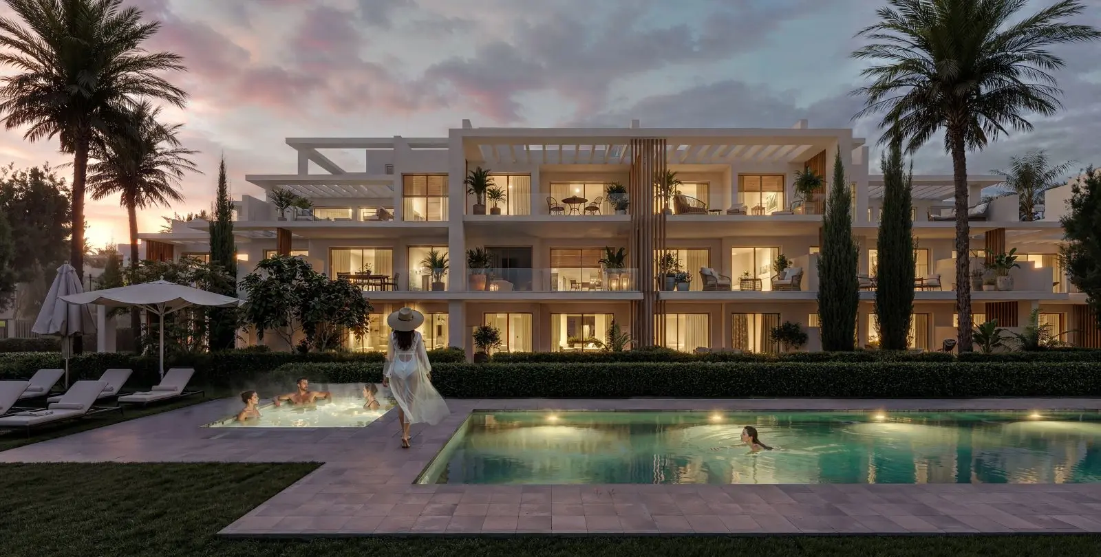 Продажа апартаментов на первом этаже в New Golden Mile 52