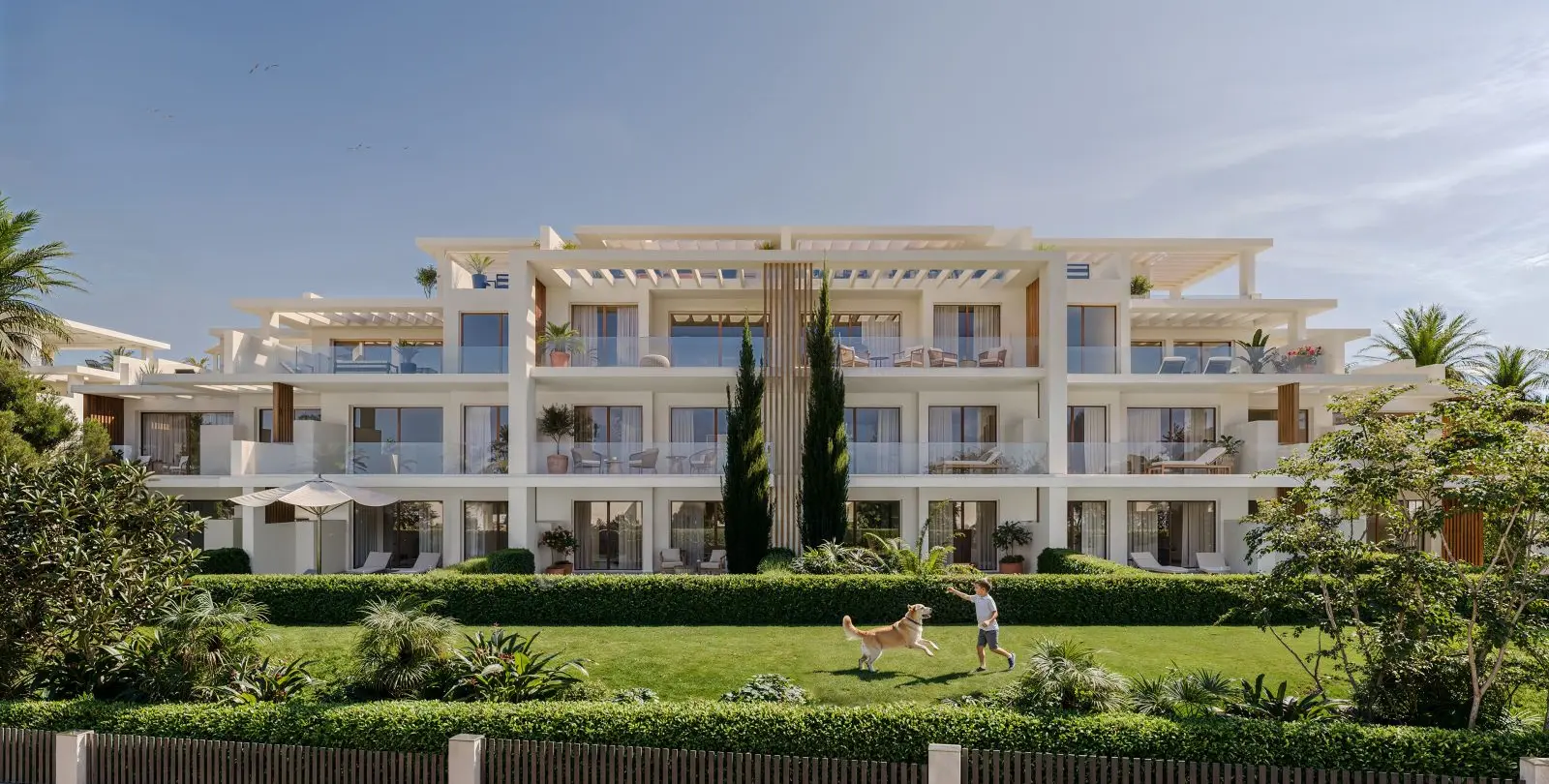 Продажа апартаментов на первом этаже в New Golden Mile 56