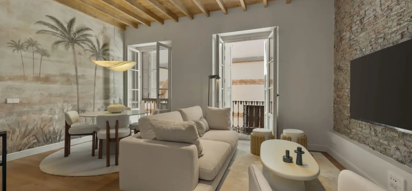 Продажа апартаментов на первом этаже в Málaga Centro 0