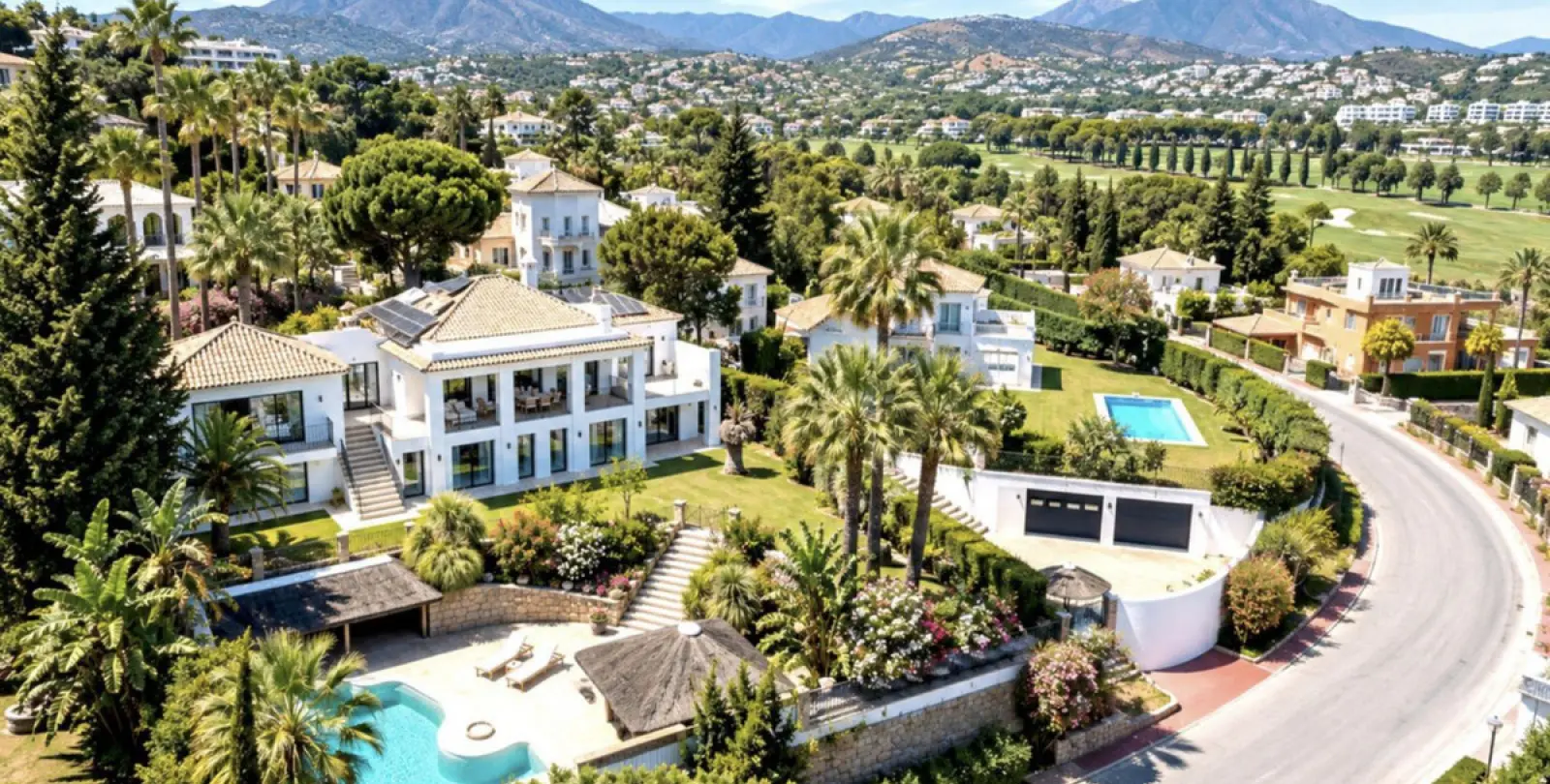 Долгосрочная аренда  отдельно стоящей виллы в Marbella 1