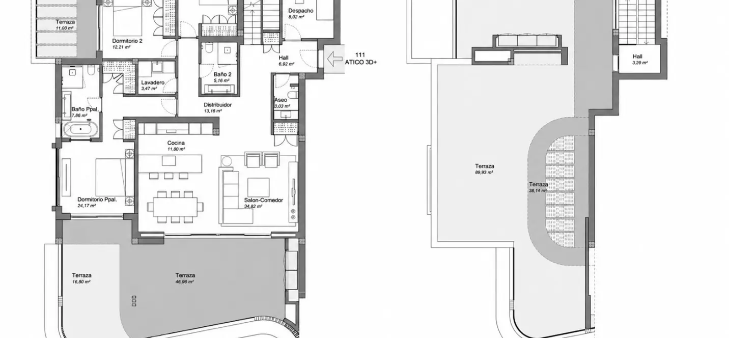 Venta de ático dúplex en La Quinta 1
